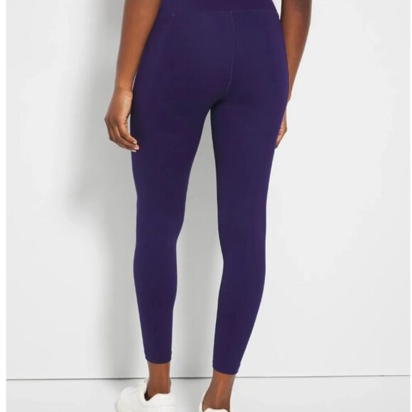 SOMA High-Waist Pocket Leggings Indigo S NWT - Picture 3 of 4